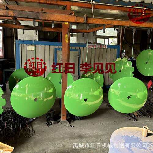 农机配件缺口圆盘耙片 中心孔圆孔圆盘犁片 液压重耙配件锰钢耙片