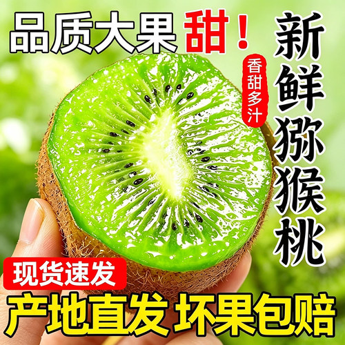 【新鲜上市】正宗徐香猕猴桃陕西奇异果神秘果新鲜绿心孕妇当季果