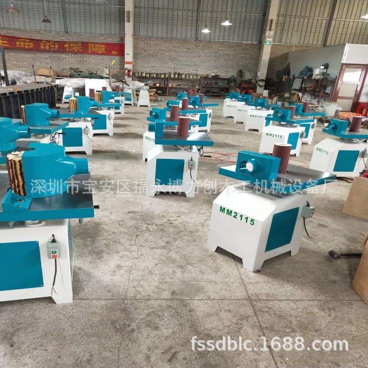 立式海绵轮砂光机 木工机械设备 海绵砂光机 简易抛光机 打磨机