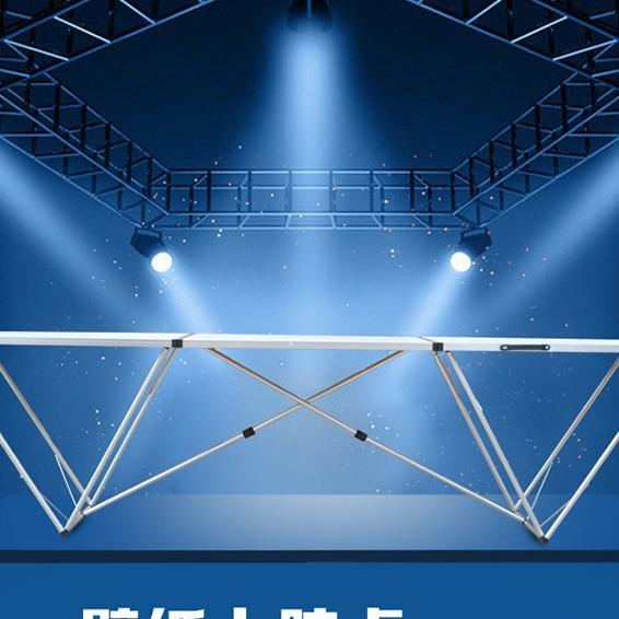 贴墙纸壁纸施工上胶桌轻便型便携铝合金上胶机专用桌涂胶带刻度