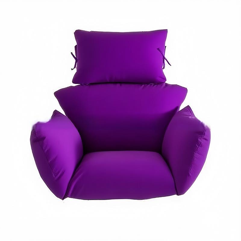 户外吊篮坐垫跨境TEMU亚马逊秋千垫鸟巢圆形摇椅靠垫躺椅靠背加厚