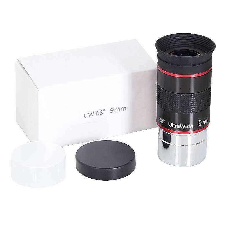 超广角68度目镜uw6mm 9mm 15mm 20mm 行星高倍天文望远镜配件