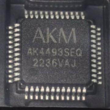 AK4493SEQ/AK4493SEQ-L/LQFP48/2通道/123db/音频DAC芯片/可直拍