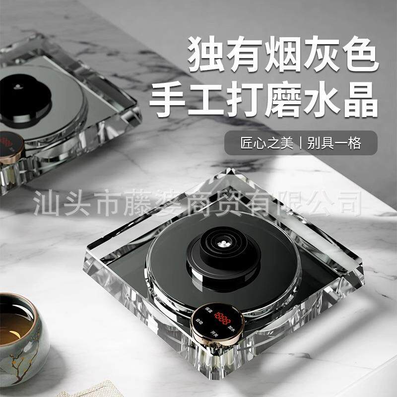 煮茶壶全自动底部上水煮泡茶烧水多功能养生壶恒温玻璃水晶电水壶