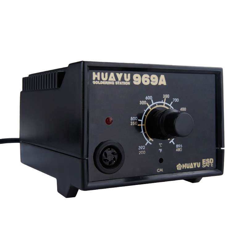 华裕(HUAYU)H969A控温电焊台 调温电焊台 50W涡流恒温焊台