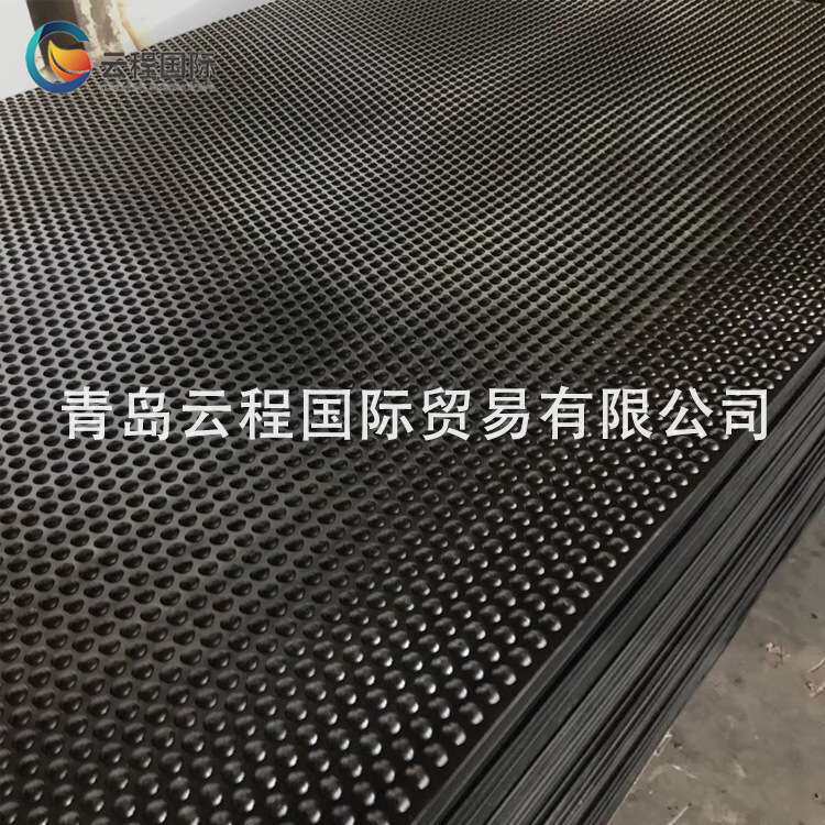 橡胶牛棚垫 大圆点牛卧床垫 可加防撕裂布 云程