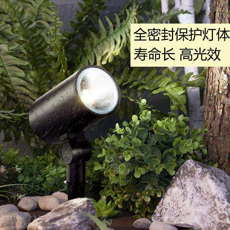 照树灯户外防水装饰灯射树灯投光灯插地灯景观绿植投射灯插泥射灯