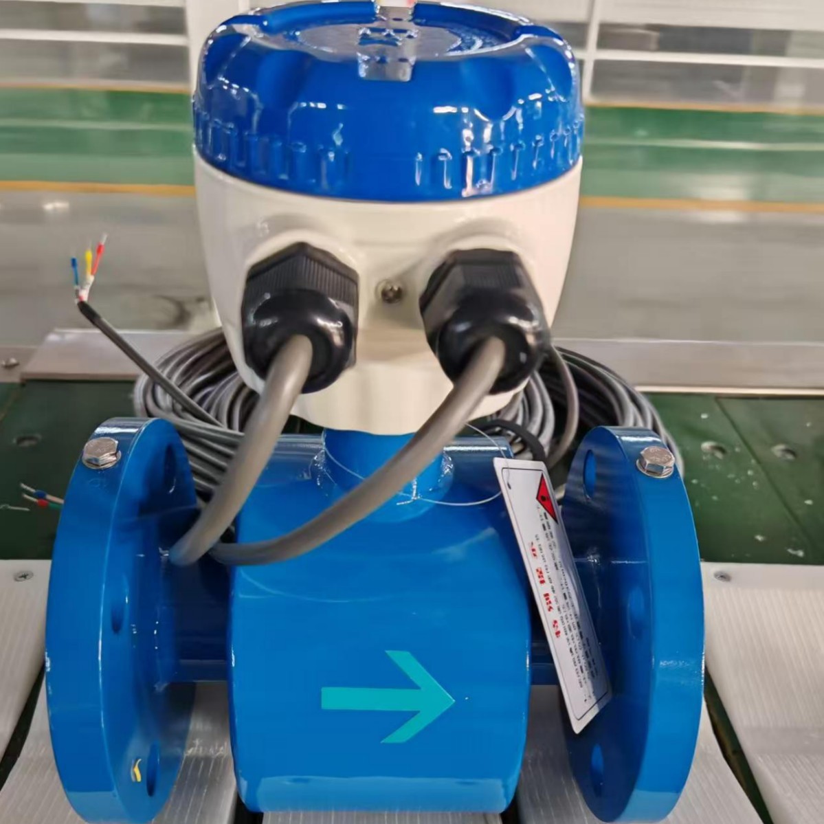陕西电磁流量计智能电磁数显流量计工业污水液体管道式一体测量计