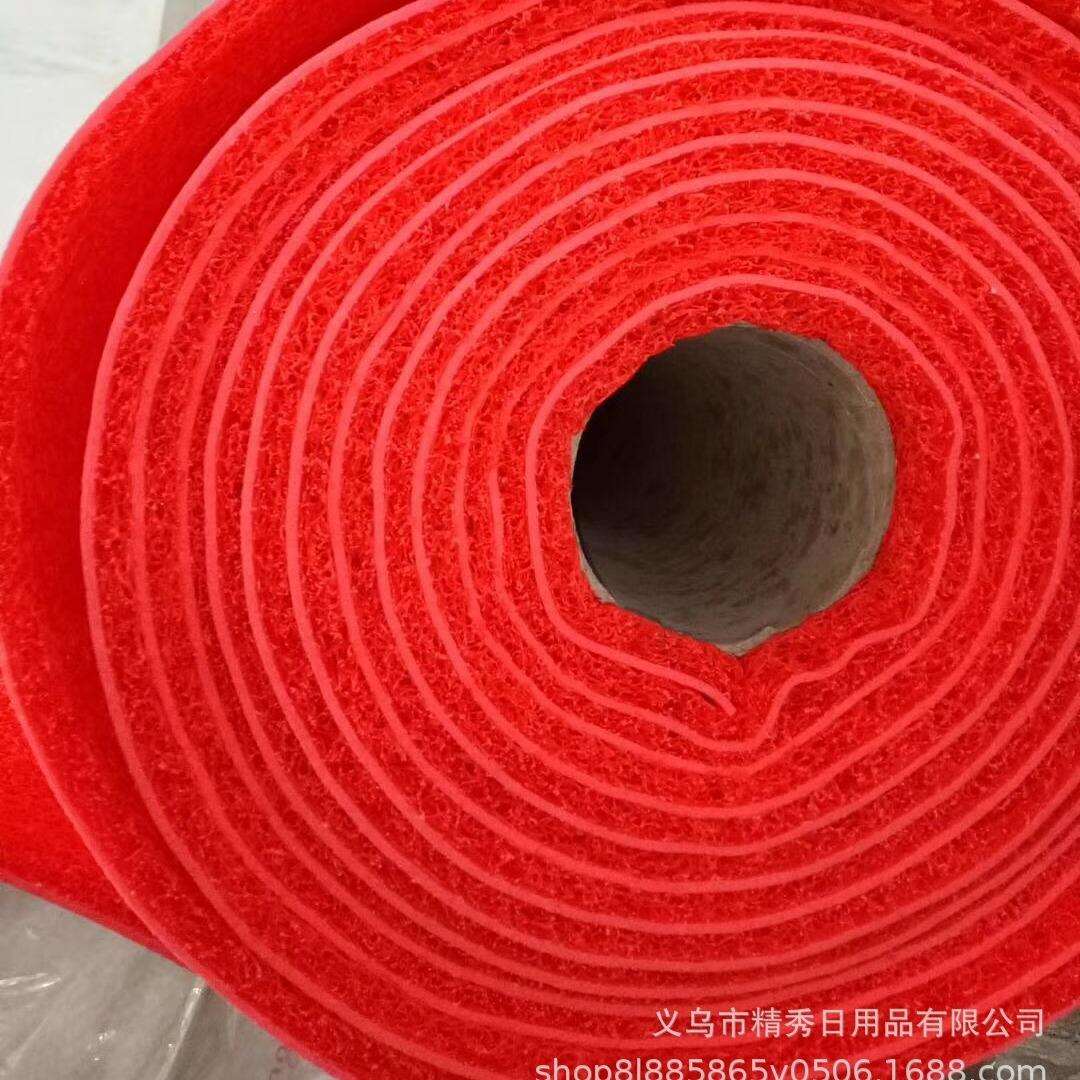 pvc丝圈拉丝防水防滑3A中厚拉丝地毯卷材酒店走廊地毯喷丝塑胶地