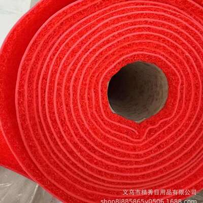 pvc丝圈拉丝防水防滑3A中厚拉丝地毯卷材酒店走廊地毯喷丝塑胶地