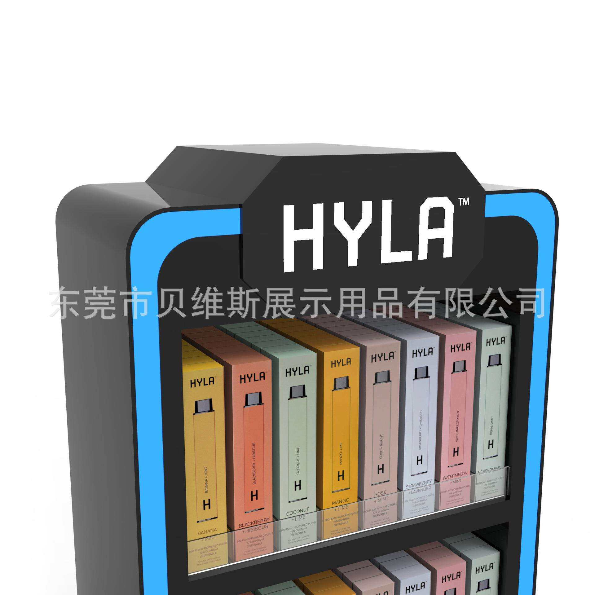 桌面亚克力展架美甲展示架广告展示牌美妆陈列架广告宣传促销台