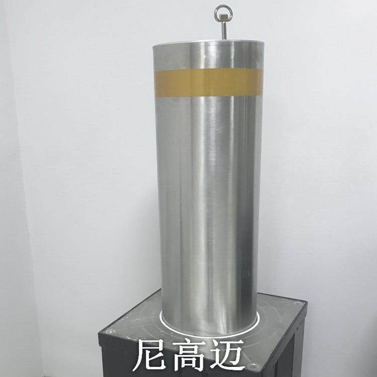 现货供应219mm半自动升降柱不锈钢防撞桩路液压手动伸缩成品车挡