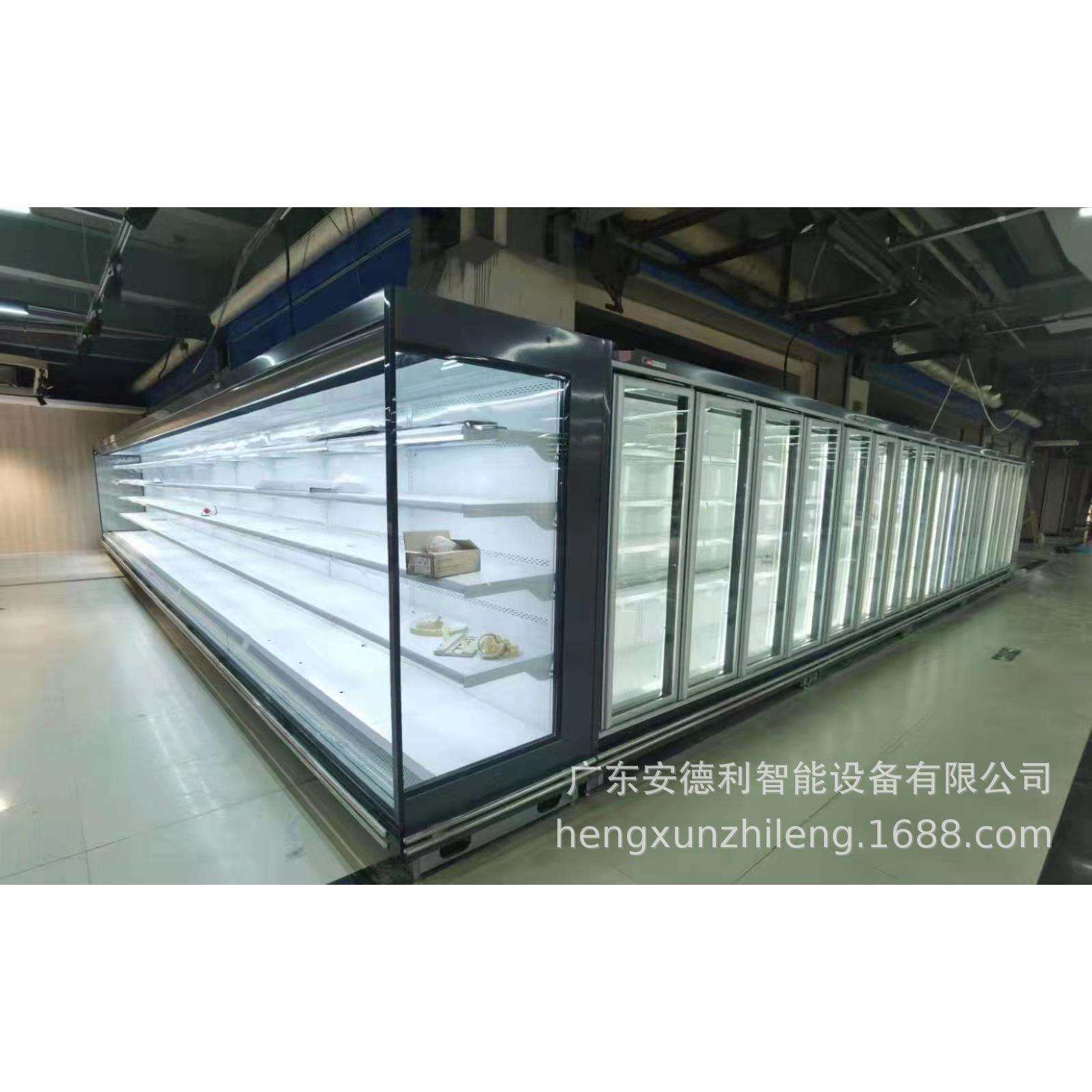 【源头工厂】超市便利店多门分体式饮料展示冷藏冰柜冰箱安装