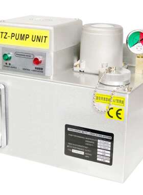 出口带报警TZ2202-410X金属铁箱 电动润滑泵稀油脂泵半自动润滑泵