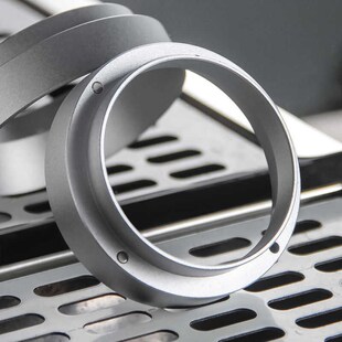 意式咖啡机磁吸环接粉环铝合金49-58mm通用防飞环接粉器粉圈内卡