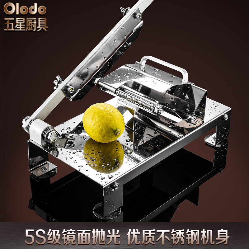 切肉片机家用小型切羊肉卷神器家庭用切片机刨肥牛卷商用冻肉片机