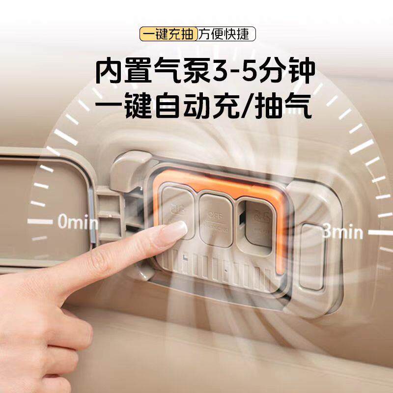 佳嘉充优垫气床家神用打地舖LS002器户外露营气垫床拉丝全自动充