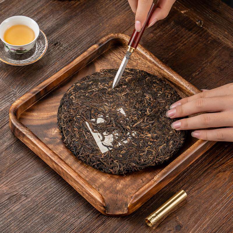 冠胡桃木分茶盘普盒洱发纳GF-113茶赏茶盘实木茶饼收茶具配件茶叶