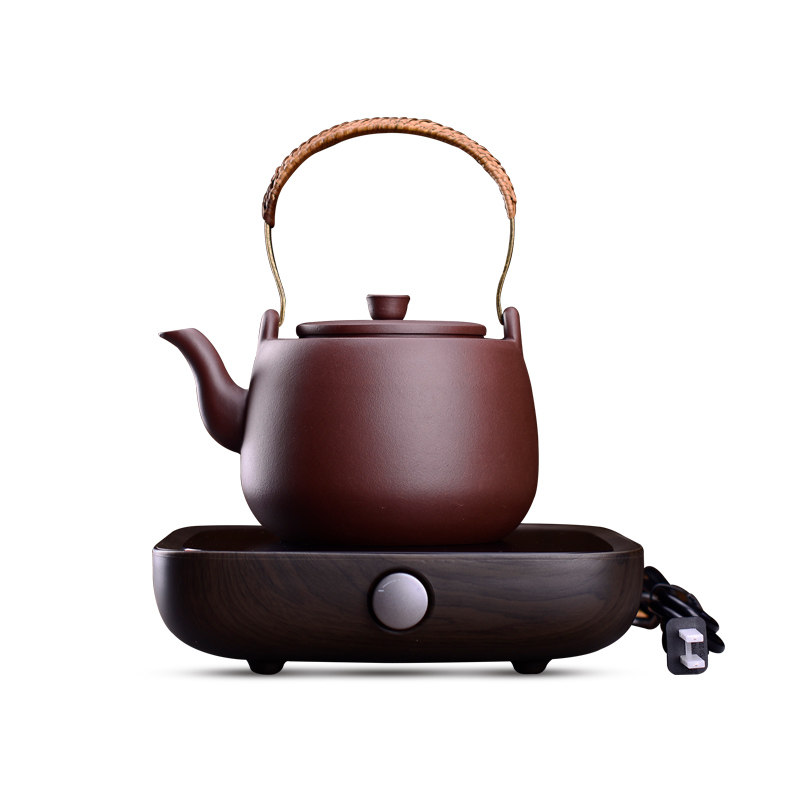 宏中 宜兴紫砂烧水壶煮茶壶电陶炉茶炉 泡茶壶茶具套装煮黑茶普洱