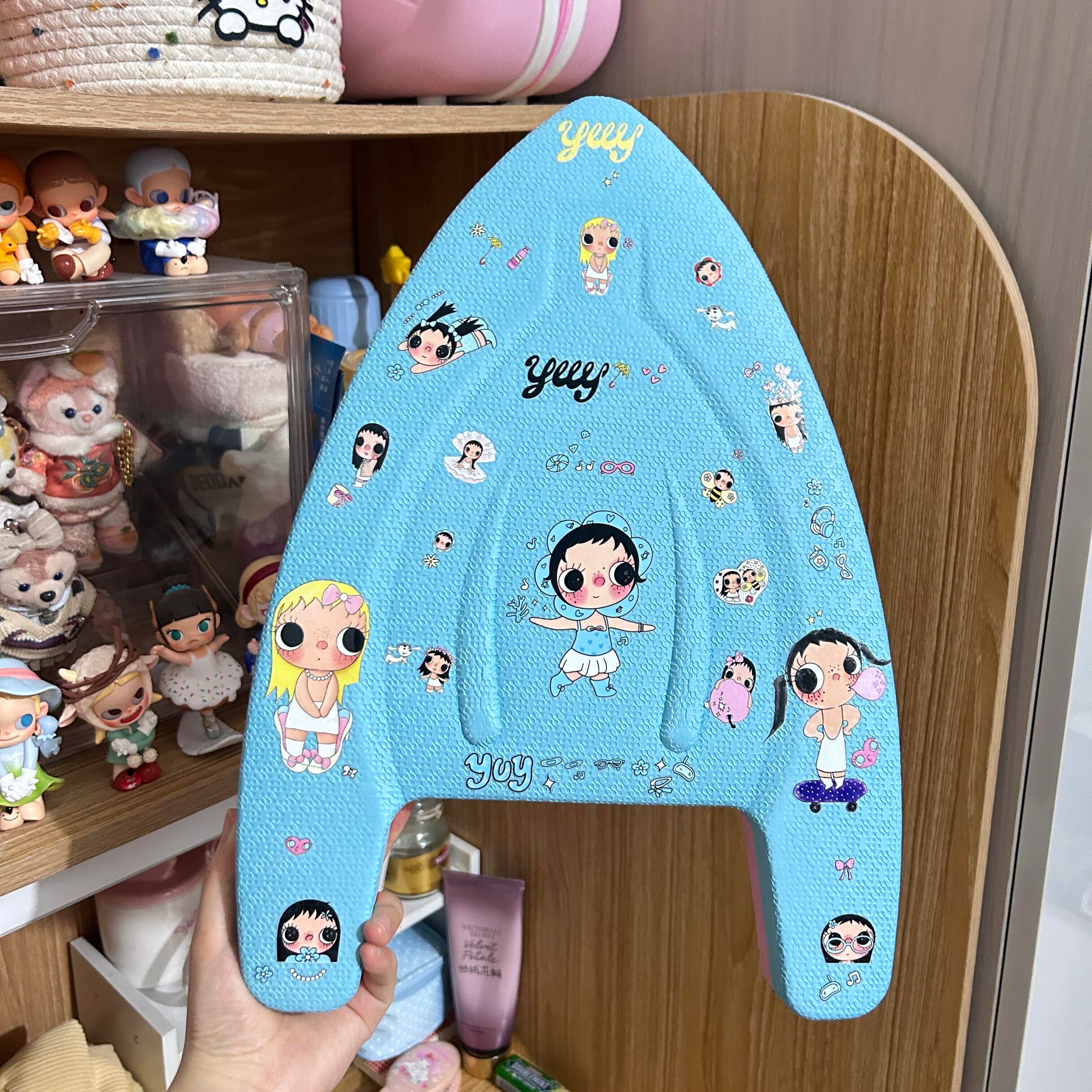 游泳浮板卡通防水耐磨转印贴图片