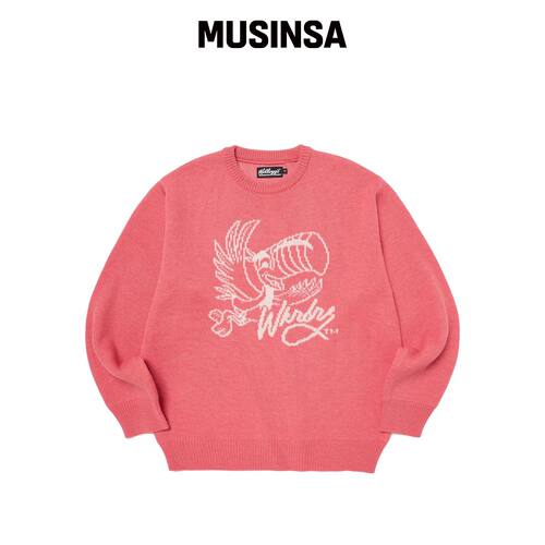 WKNDRS KELLOGGS 针织衫（粉色） MUSINSA韩国直邮官方正品