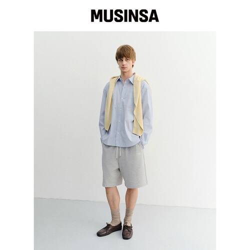 DUNST FOR MEN LOGO 短裤_UNISEX_UDPA6B124_混韩国官网直邮进口