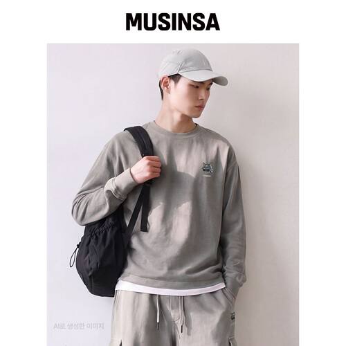 LIFEWORK Garment Dye Hip Dog 长款T恤韩国官网直邮进口
