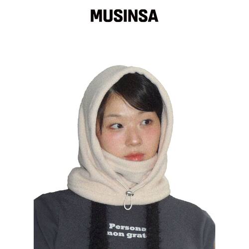 KOOKEESEE 抓绒巴拉克拉法帽_面霜 MUSINSA韩国直邮官方正品