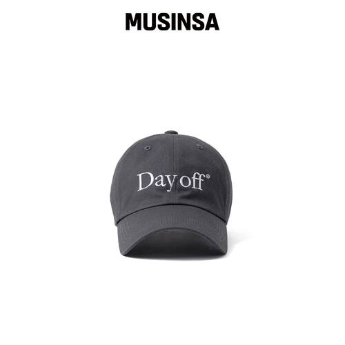 AECA DAY OFF CAP-炭灰色韩国官网直邮进口MUSINSA