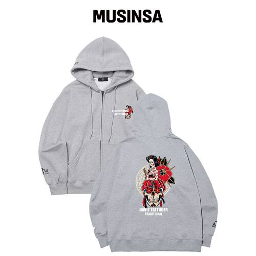 ARTISTWEAR [ATW X HAVIT] 朝鲜骷髅连帽外套_GY韩国官网直邮进口