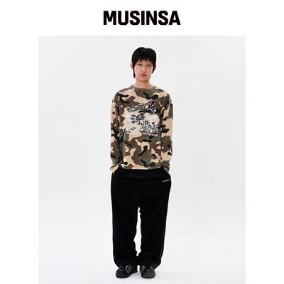 WKNDRS MUSHROOM 长袖T恤（迷彩） MUSINSA韩国官网直邮进口
