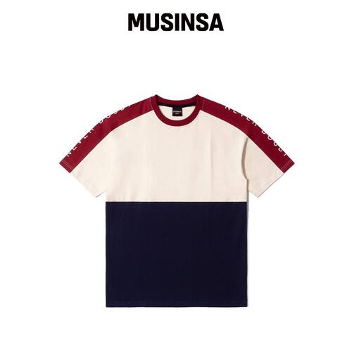 QT8 GARMENTS OC 三色T恤（酒红色） MUSINSA韩国官网直邮进口