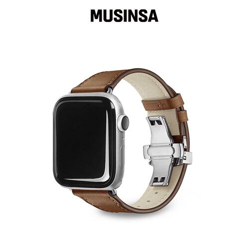 EGARDEN APPLE WATCH D扣经典皮革绑带 文胸背心韩国官网直邮进口