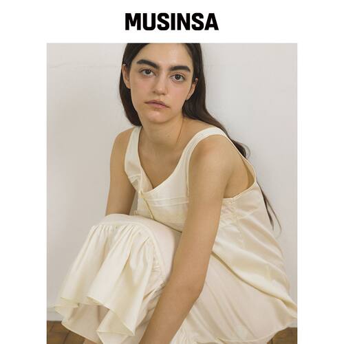 JO'S LOUNGE 经典棉质无袖连衣裙 008 MUSINSA韩国直邮官方正品