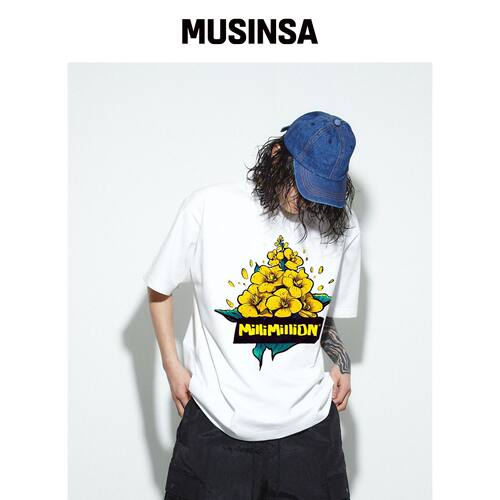MILLIMILLION CANOLA BLOSSOM GRAVEL T04 白色 韩国官网直邮进口