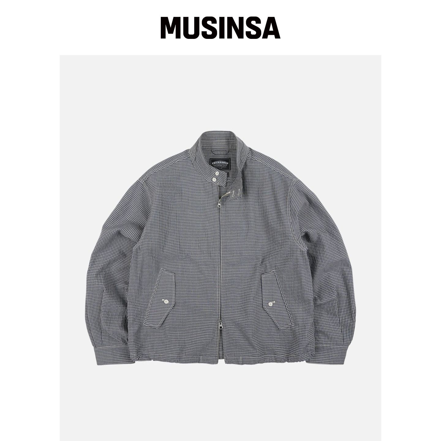 FRIZMWORKS CHECK BUDDY HARRINGTON JACKET _ 韩国官网直邮进口