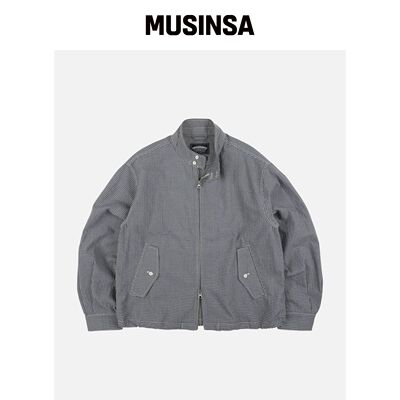 FRIZMWORKS CHECK BUDDY HARRINGTON JACKET _  韩国官网直邮进口