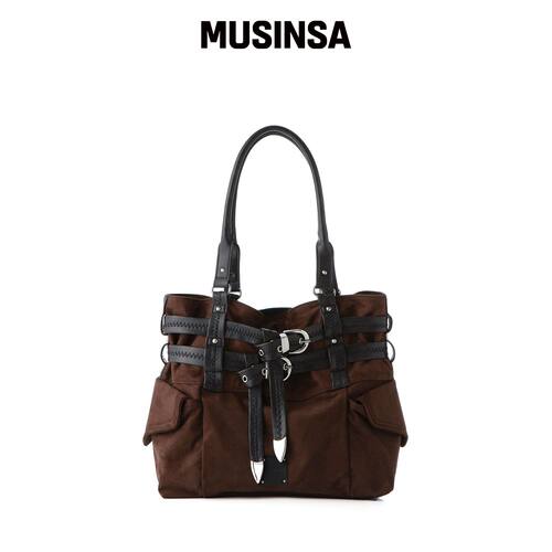 SQUARELINE Nexie 暗棕色 MUSINSA韩国直邮官方正品