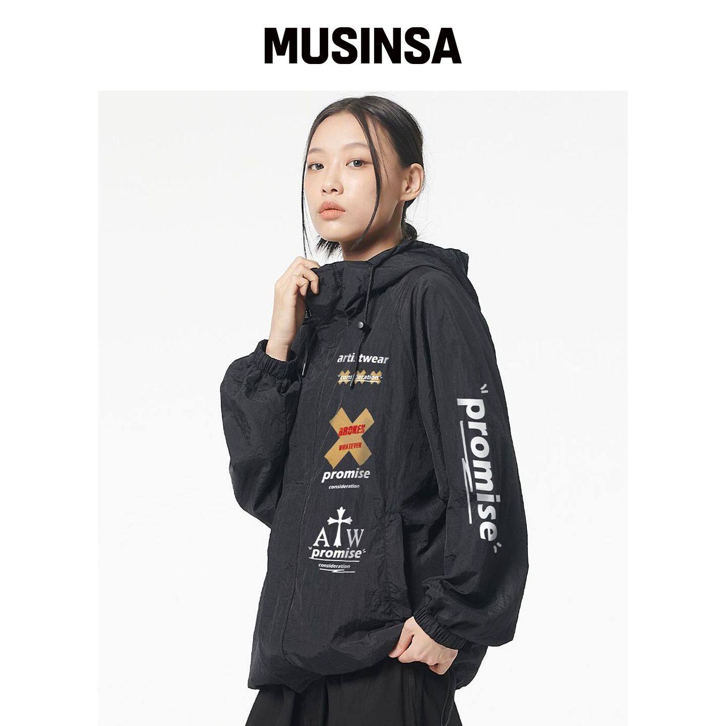 ARTISTWEAR [ATW] PROMISE 连帽风衣 MUSINSA韩国直邮官方正品