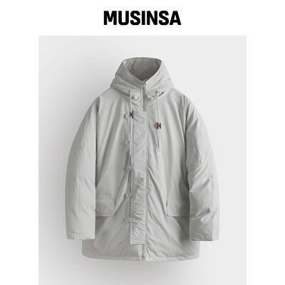 INDUST N3B 羽绒服外套_灰色 MUSINSA韩国官网直邮进口