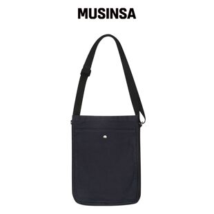 MAGOODGAN 9115 帆布海军蓝斜挎包 MUSINSA韩国直邮官方正品