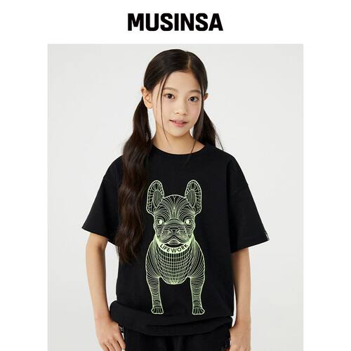 LIFEWORK KIDS 儿童) BIGRADOG 短袖T恤 MUSINSA韩国官网直邮进口