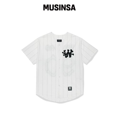 WKNDRS BONE LEAGUE JERSEY (象牙色)韩国官网直邮进口MUSINSA