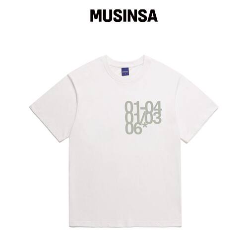 STAFFONLY 01-04 T恤（白色） MUSINSA韩国官网直邮进口