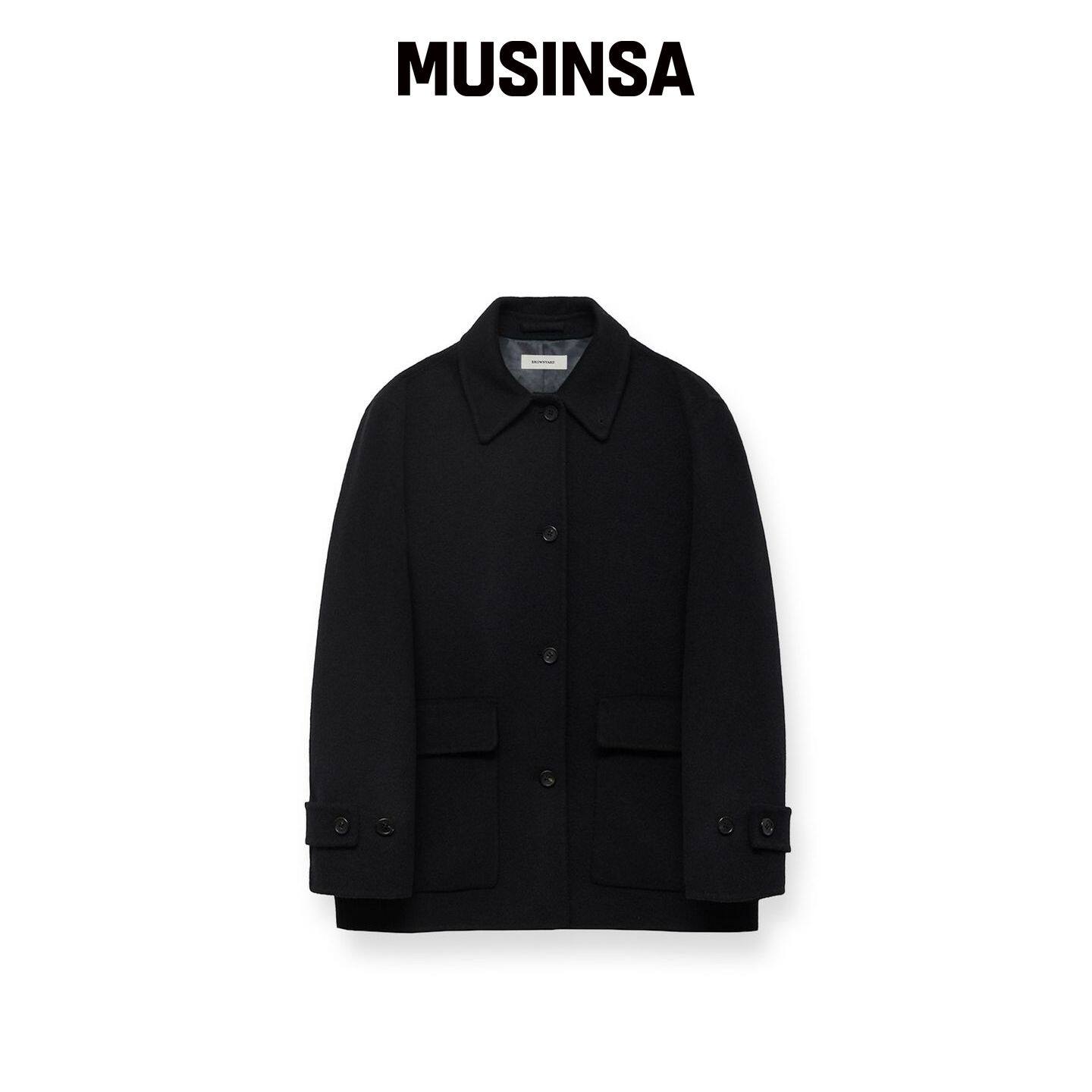 BROWNYARD HANDMADE 半外套，VLACK MUSINSA韩国官网直邮进口