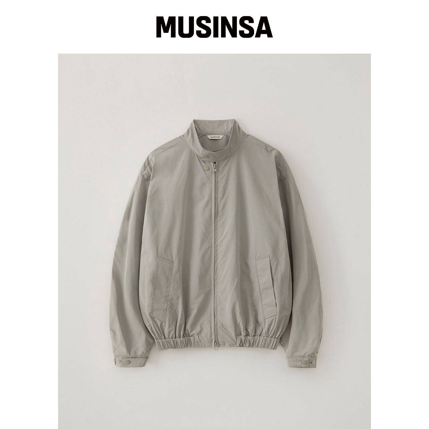BLANKROOM 海宁壳外套_KHAKI GRAY MUSINSA韩国直邮官方正品