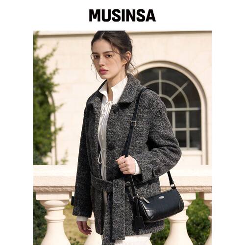 MATINCOX Clea CrossBag - 黑色 MUSINSA韩国官网直邮进口
