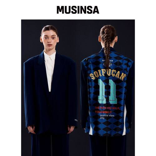 SOIFUCAN MATCH MIX 西装外套 UNISEX MUSINSA韩国官网直邮进口