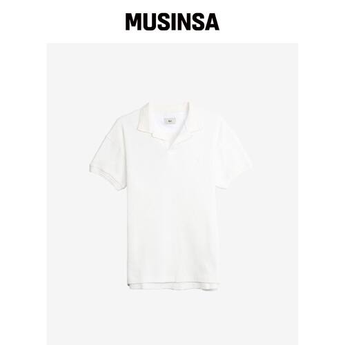 HEYSTE OFF-WHITE  써멀  polo  T恤韩国官网直邮进口MUSINSA