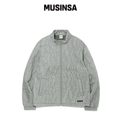 CRITIC FLAME QUILTING 卫衣 浅灰色 MUSINSA韩国官网直邮进口
